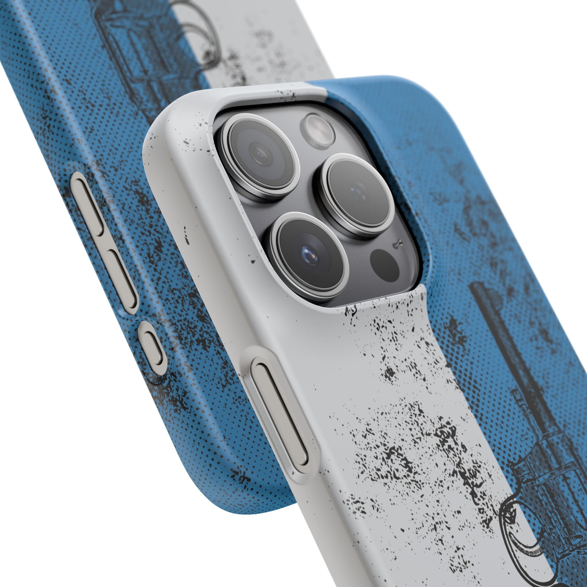 Steel & Azure - Fragments - Pekket Phone Cases for all models